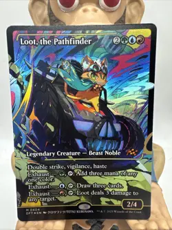 Loot, the Pathfinder (Showcase) (Foil) (M) 0404 - MTG Aetherdrift (DFT) - Image 1