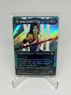 Fang, Fearless l'Cie #526 (Borderless) (Surge Foil) MtG Final Fantasy - Image 1