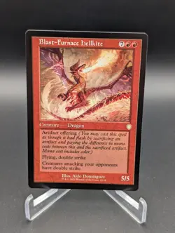 Blast-Furnace Hellkite (Retro Frame) Commander: the Brothers' War Regular - Image 1
