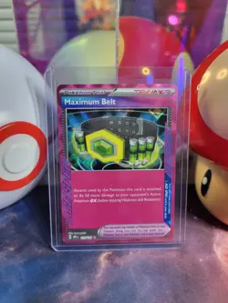 Maximum Belt 117/131 Pokemon TCG S&V Prismatic Evolutions Ace Spec Rare NM - Image 1