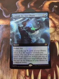 Consult the Star Charts (Extended Art) Edge of Eternities Foil NM - Image 1
