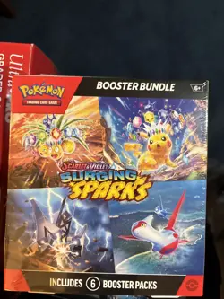 Pokemon TCG Scarlet & Violet Surging Sparks Booster Bundle - NEW Sealed - Image 1