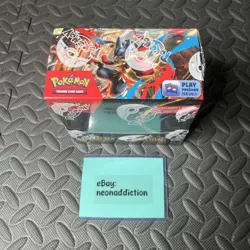 Pokemon TCG Mega Evolution Enhanced Booster Box w/ Box Topper Scarlet Violet NEW - Image 2