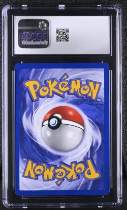 MOLTRES Black Star Promo Aoki Error #21 CGC 10 Gem Mint Pokemon - Image 2