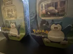 Pokemon GO TCG: SNORLAX Tin Box (2 total) Sealed (See Description) 820650850776 - Image 3