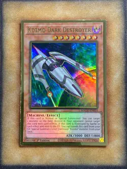 Yugioh Kozmo Dark Destroyer MAGO-EN014 Gold Rare 1st Ed NM - Image 1