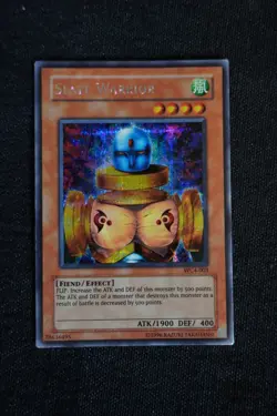 Yugioh! HP Slate Warrior - WC4-003 - Secret Rare - Limited Edition DMG - Image 1