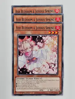 Yu Gi Oh - 3x L5DD-ENY17 Ash Blossom & Joyous Spring - Common - Image 1