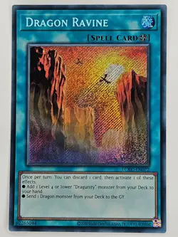 Yu Gi Oh - LCKC-EN072 Dragon Ravine - Secret Rare - Image 1