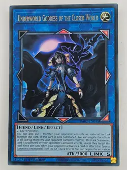 Yu Gi Oh - RA02-EN045 Underworld Goddess Of The Closed World - Ultra Rare - Image 1