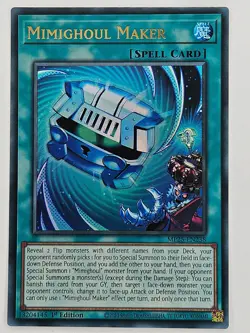 Yu Gi Oh - MP25-EN238 Mimighoul Maker - Ultra Rare - Image 1