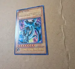 Blue-Eyes White Dragon LOB-001 2002 Vintage NM Unlimited - Image 5