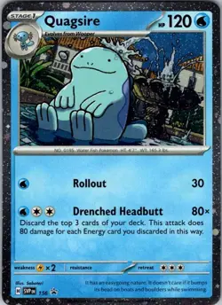 Pokemon | SV: Scarlet & Violet Promo Cards | Quagsire - | 156 | NM Holo - Image 1