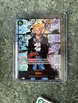 OP13-120 Sabo SEC Manga Rare (Super Alternate Art) One Piece Card Game English - Image 1