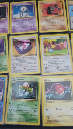 Non-English Pokemon Card 34 Card Lot - Image 3