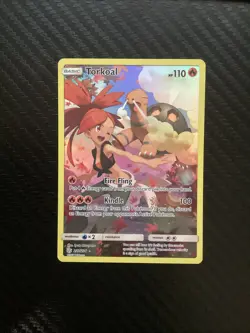 Torkoal Cosmic Eclipse Character 237/236 Secret Rare Near Mint Pokemon Card - Image 1