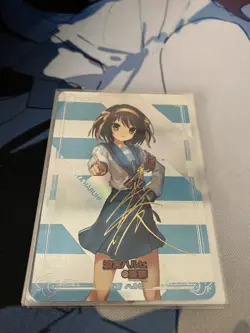 Goddess Story CCG Holo Foil Waifu Anime Signature Cards - Haruhi Fujioka - Image 1