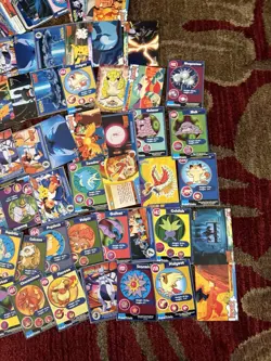 Topps Pokemon Card Lot 21 Cards Vintage Mewtwo Strikes Back Pikachus Vacation - Image 5