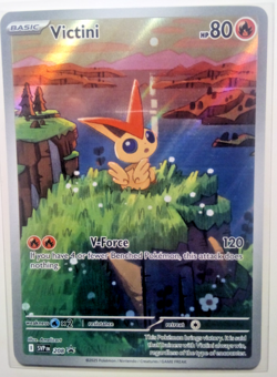 Victini 208 Sv: Scarlet & Violet Black Star Promo Cards Holo 2025 NM+- - Image 1