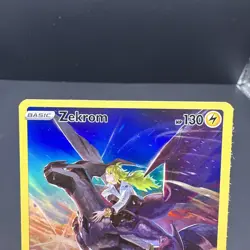 Pokemon TCG Zekrom Holo Ultra Rare Card TG05/TG30 Brilliant Stars 2022 - Image 2