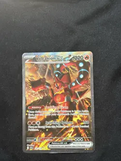 Volcanion EX 182/159 Pokemon TCG Journey Together Special Illustration Card - Image 1