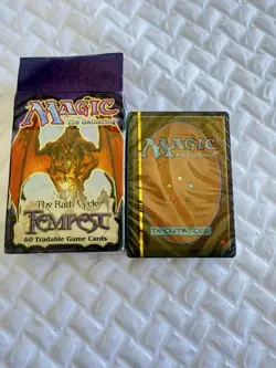 (NEW) Vintage MTG Magic The Gathering Tempest The Rath Cycle 60 Card Deck SEALED 742818065276 - Image 3