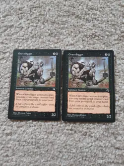 MTG 2 x Gravedigger - Tempest - Image 1