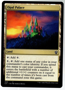 Opal Palace 306 Non Foil Common Commander 2021 MTG Near Mint - Image 1