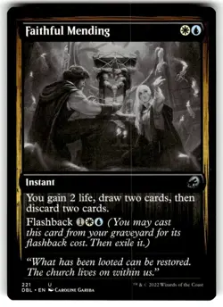 Faithful Mending Innistrad: Double Feature Regular MTG - Image 1