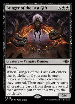 Mtg LCI: Bringer Of The Last Gift (Creature) Regular Rare 0094 FOIL - Image 1