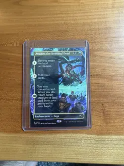 Awaken the Honored Dead (Borderless) Tarkir: Dragonstorm Regular - Image 1