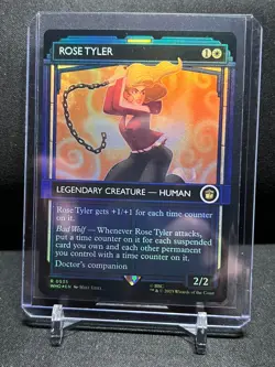 Rose Tyler - Showcase Foil - Magic MTG 2023 Doctor Who NM - Image 1