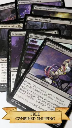 Magic The Gathering: Commander Staples Black Vampire Lot - Image 1