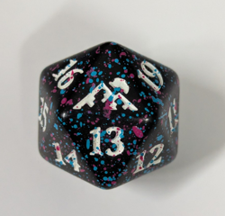 MTG Kamigawa Neon Dynasty Bundle Oversized Spindown Dice D20 - Image 1