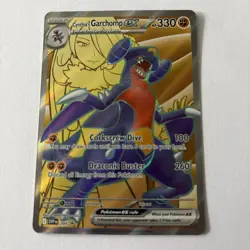 Pokemon TCG Cynthia's Garchomp ex 204 SVP Scarlet & Violet Promo Near Mint - Image 1