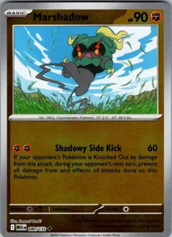 Pokemon | ME01: Mega Evolution | Marshadow - | 080/132 | NM Reverse Holo - Image 1