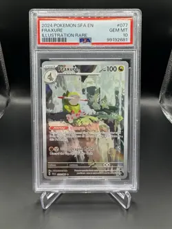 Fraxure 077/064 Pokemon: Shrouded Fable Holo Gem Mint PSA 10 - Image 1