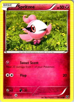 Pokemon | XY Base Set | Spritzee | 92/146 | NM Normal - Image 1