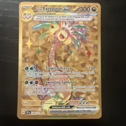 Pokemon TCG - Alolan Exeggutor ex Surging Sparks 248/191 Gold Secret Rare - Image 1