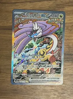 Pokemon TCG Raging Bolt EX 166/131 Prismatic Evolutions - Image 1