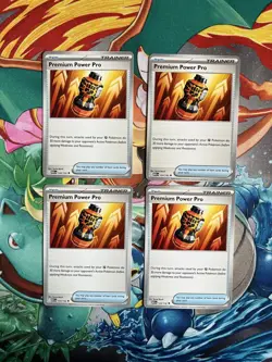 4 x Premium Power Pro - 124/132 Mega Evolution - NM - Playset - Pokemon TCG - Image 1