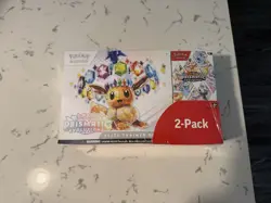 Pokemon TCG Prismatic Evolutions ETB with Booster Bundle Costco 2-Pack Sealed - Image 1