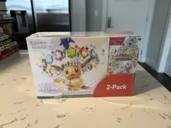 Pokemon TCG Prismatic Evolutions ETB with Booster Bundle Costco 2-Pack Sealed - Image 3