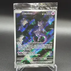Mewtwo SVP 052 -Blac Star Promo- Pokemon 151 Scarlet & Violet TCG - Image 1