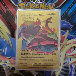 Pokemon - Venusaur Charizard Blastoise VMax Tag Team 143/203 - Image 1