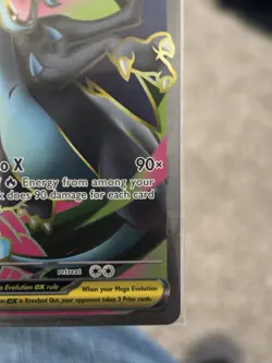 Mega Charizard x Ex 109/094 English Pokemon TCG Full Art Secret Rare NM - Image 2