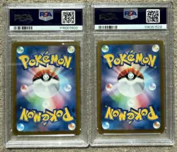 Pokemon Japanese - Hisuin Growlithe and Perrin - 075 092 - Crimson Haze - PSA 10 - Image 4