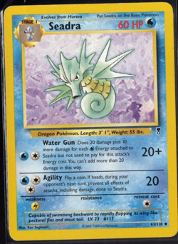 Seadra 63/110 Uncommon Legendary Collection Pokemon TCG Lightly Played - Image 1