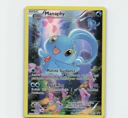 Pokemon TCG Manaphy Holo XY113 Black Star Promo Near Mint/LP - Image 1