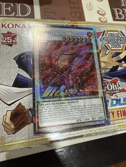 Yugioh Bramble Rose Dragon DOOD-EN039 Starlight Rare 1st Edition NM - Image 1